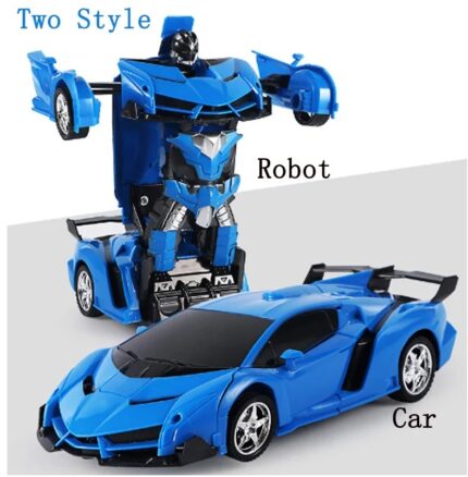 Dual-Mode RC Car: Transforming Robot Toy car