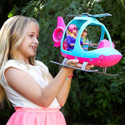 Barbie Helicopter, Pink and Blue