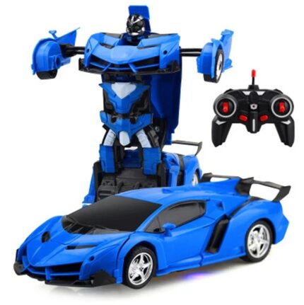 Dual-Mode RC Car: Transforming Robot Toy car