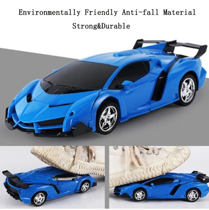 Dual-Mode RC Car: Transforming Robot Toy car