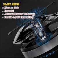 Solar-Powered Helicopter Car Air Freshener