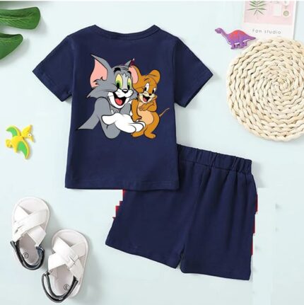 TomJerry Short Set Navy