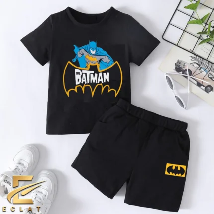 Batman Short Set Black